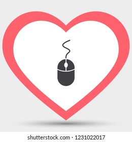 Computer mouse icon