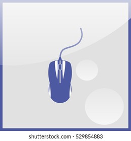 Computer mouse icon.