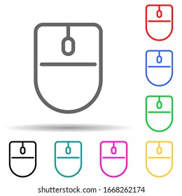 computer mouse icon. Element of simple icon for websites, web design, mobile app, info graphics. Thick line icon for website design and development, app development