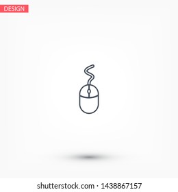 computer mouse icon . Lorem Ipsum Illustration design