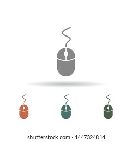 Computer mouse icon . Lorem Ipsum Illustration design