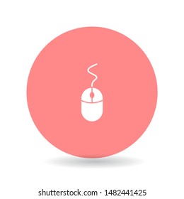 Computer mouse icon . Lorem Ipsum Illustration design