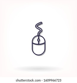 computer mouse icon . Lorem Ipsum Illustration design