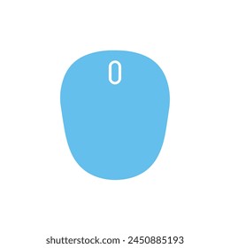 Computer Mouse icon on white background. Vector illustration in trendy flat style