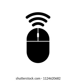 Computer mouse icon, pc cursor symbol. Simple illustration for web or mobile app, flat vector