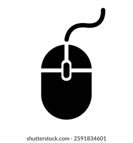 Computer mouse icon set vector