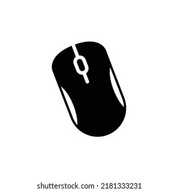 Computer Mouse Icon Sign Vecctor Isolated on White Artboard