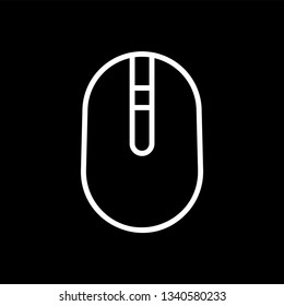 Computer Mouse Icon - Mouse sign vector