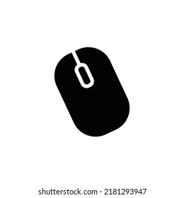 Computer Mouse Icon Sign Vector Isolated on White Artboard