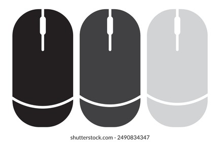 Computer Mouse Icon Style on a white background