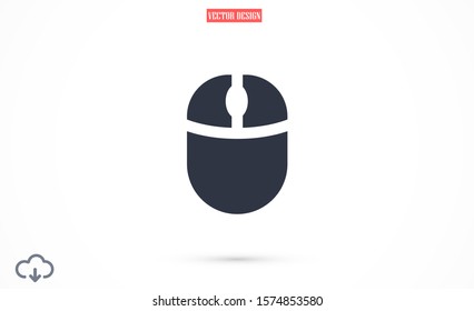 Computer Mouse Icon Symbol. 