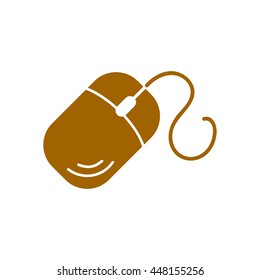 Computer mouse icon symbol.