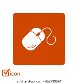 Computer mouse icon symbol.