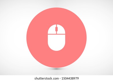 Computer Mouse Icon Symbol. Computer Mouse hand arrow hourglass Icon. Computer Mouse Vector Illustration Click vector icon .Computer Mouse Modern simple flat
