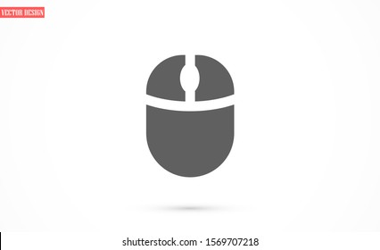 Computer Mouse Icon Symbol. Computer Mouse hand arrow hourglass Icon. Computer Mouse Vector Illustration Click vector icon .Computer Mouse Modern simple flat