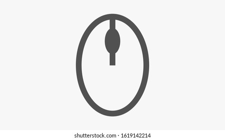 Computer Mouse Icon Symbol. Computer Mouse hand arrow hourglass Icon. Computer Mouse Vector Illustration Click vector icon .Computer Mouse Modern simple flat vector illustration for web site or mobile