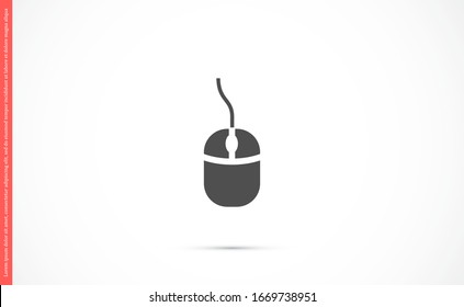 Computer Mouse Icon Symbol. Computer Mouse hand arrow hourglass Icon. Computer Mouse Vector Illustration Click vector icon .Computer Mouse Modern simple flat