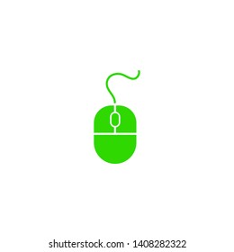 Computer Mouse Icon Symbol. PC Mouse icon vector isolated illustration. Icon computer mouse web. Modern computer mouse, flat icon design