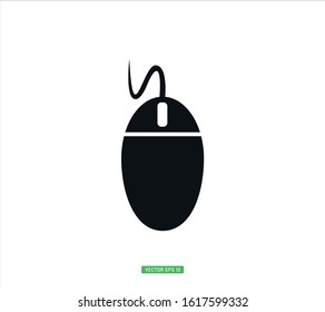 Computer Mouse Icon Symbol Set
