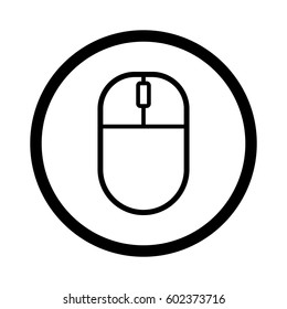 Computer Mouse Icon Symbol Set