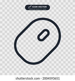 Computer Mouse icon symbol template for graphic and web design collection logo vector illustration