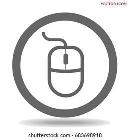 Computer Mouse Icon Symbol vector