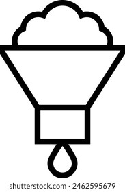 computer mouse icon icon. Thin linear style design isolated on white background
