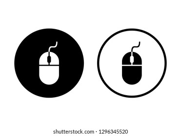 Computer Mouse Icon. Computer mouse Icon in trendy flat style isolated on white background