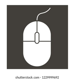 
Computer mouse icon. vector