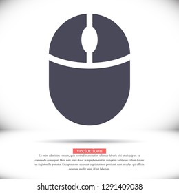 Computer mouse icon vector