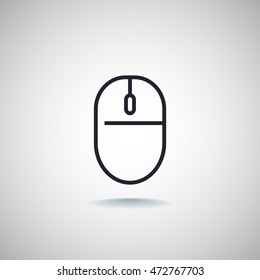  Computer mouse icon Vector.