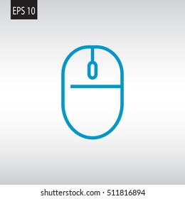  Computer mouse icon Vector.