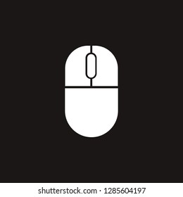 computer mouse icon. computer mouse vector design. sign design
