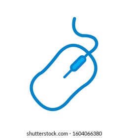 Computer mouse icon vector design template