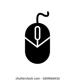 Computer mouse icon vector design template