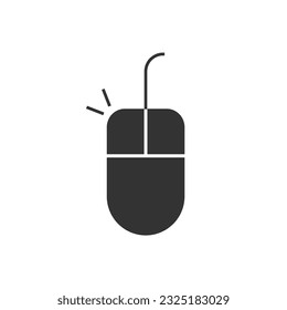 Computer Mouse Icon Vector Design.
