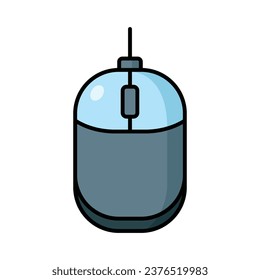 computer mouse icon vector design template simple and clean