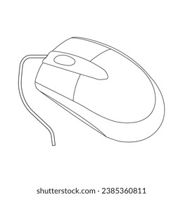 Computer mouse icon vector illustration design