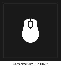 computer mouse icon. computer mouse vector illustration