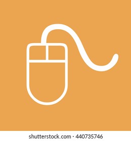 Computer mouse icon vector illustration