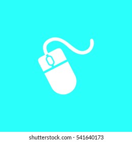 Computer mouse icon, vector illustration