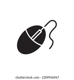 Computer Mouse Icon Vector Ilustration Design  