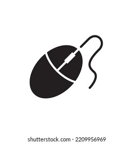 Computer Mouse Icon Vector Ilustration Design  