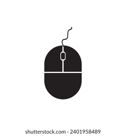 computer mouse icon vector ilustration logo design