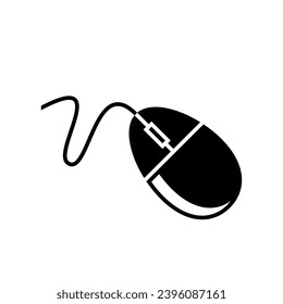 iconos del ratón del equipo. Símbolo o emblema. Ilustración vectorial.