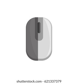computer mouse isolated icon