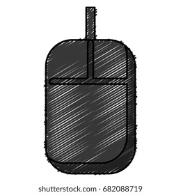 computer mouse isolated icon