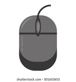 computer mouse isolated icon vector illustration design
