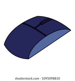 computer mouse isometric icon