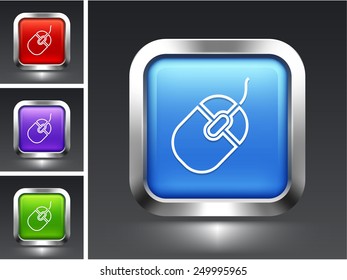 Computer Mouse on Color Square Buttons